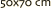 50x70 cm