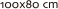 100x80 cm
